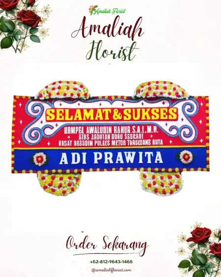 Papan Bunga Ucapan Selamat Sijambi