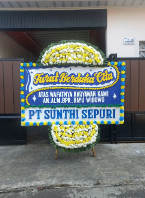 Papan Bunga Duka di Sijambi