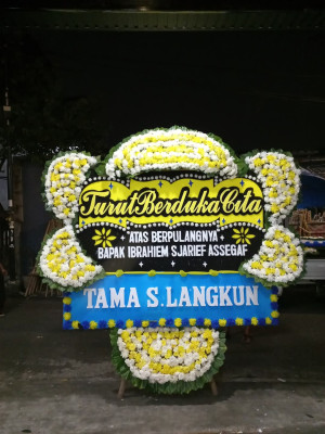 Papan Bunga Duka di Sijambi